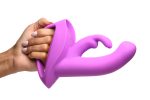 10x Come Hither Rocket Silicone Vibrator - Purple - Image 7