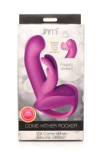 10x Come Hither Rocket Silicone Vibrator - Purple - Image 5
