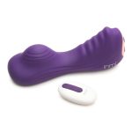 Vibrating Silicone Grinder - Purple - Image 9