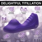 Vibrating Silicone Grinder - Purple - Image 7