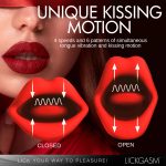 Lickgasm Kiss and Tell Mini Kissing and Vibrating Clitoral Stimulator - Red - Image 5
