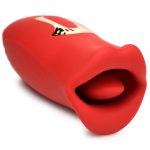 Lickgasm Kiss and Tell Mini Kissing and Vibrating Clitoral Stimulator - Red - Image 7