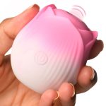 Pulsing Petals Throbbing Rose Stimulator - Pink - Image 4