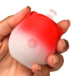 Pulsing Petals Throbbing Rose Stimulator - Red - Image 2