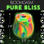 Glow Rose Glow-in-the-Dark Rose Clit Stimulator - Rainbow - Image 3