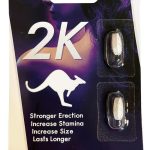 Kangaroo 2k - White - Extra Strong - 30 Count Display - 2ct Blister