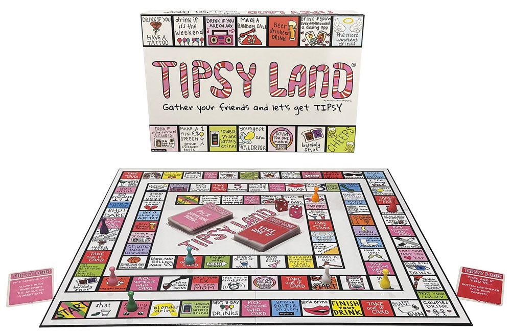 HOKG-IG003.jpg Tipsy Land Board Game - Image 1