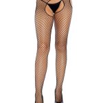 Plus Grey Industrial Net Suspender Hose - Queen - Black