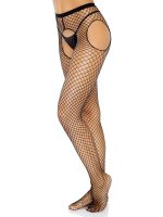 Plus Grey Industrial Net Suspender Hose - Queen - Black - Image 3