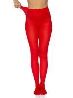Nylon Tights - One Size - Red - Image 2