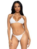 2 Pc Tempest Bikini Set - White- One Size - Image 3