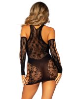 Need to Know Mini Dress Set - One Size - Black - Image 2