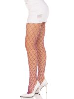 Spandex Diamond Net Tights - One Size - Purple - Image 4