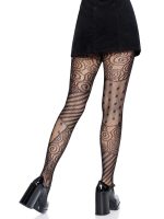 Doll Net Tights - One Size - Black - Image 2