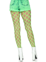 Jumbo Pothole Net Tights - Neon Green - One Size - Image 3