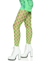 Jumbo Pothole Net Tights - Neon Green - One Size - Image 4