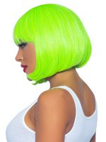 12 Inch Short Bob Wig - Neon Green - Image 3