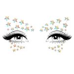 Celeste Glow in the Dark Face Jewels Sticker