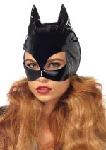 Vinyl Cat Mask - Black - Image 2