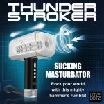 Thunder Stroker Sucking Masturbator - Silver - Image 7