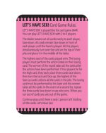 Lets Have Sex Card Game - Image 2