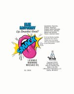 Smack Warming and Lickable Massage Oil - Blue Raspberry 2 Oz - Image 2
