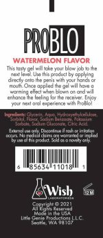 Problo Ahh...some Blow-Job Gel - Watermelon - 1.5 Fl. Oz. - Image 2