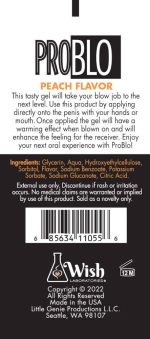 Problow - Oral Pleasure Gel - Peach - Image 2