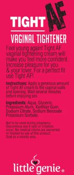 Tight Af Fishbowl Tightener Cream 10ml - Pop Display of 65 - Image 3