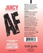 Juicy Af - Watermelon Water Based Flavored Lubricant - 4 Oz - Image 2