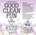 Good Clean Fun Toy Cleaner - Lavender- 2 Fl Oz - Image 2