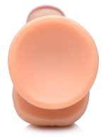 Long Logan 10 Inch Dildo With Balls - Light - Image 8