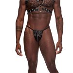 Gemini Leather Harness - One Size - Black