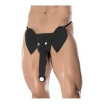 Squeaker Elephant G-String - One Size - Black - Image 3