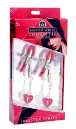 Charmed Heart Padlock Nipple Clamps - Image 4