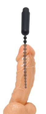 Dark Rod Vibrating Beaded Silicone Sound - Image 3