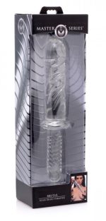 Brutus Glass Dildo Thruster - Clear - Image 2
