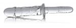 Brutus Glass Dildo Thruster - Clear - Image 3