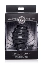 Hive Ass Tunnel Silicone Ribbed Hollow Anal Plug - Medium - Image 3