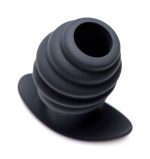 Hive Ass Tunnel Silicone Ribbed Hollow Anal Plug - Medium - Image 4