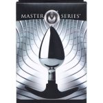 Dark Invader Metal and Silicone Anal Plug - Large