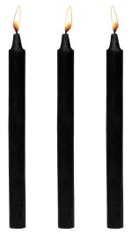 Fetish Drip Candles 3pk - Black - Image 2