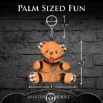 Gagged Teddy Bear Keychain - Image 3