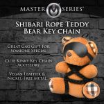 Rope Teddy Bear Keychain - Image 3