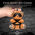 Rope Teddy Bear Keychain - Image 4