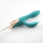 Skyler Silicone Bendable Rabbit - Green - Image 4