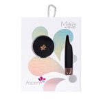 Aspen 15-Function Rechargeable Wireless Flickering Tip Vibrator - Black - Image 8