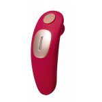Remi 15-Function Rechargeable Remote Control Suction Panty Vibe - Red - Image 3