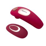 Remi 15-Function Rechargeable Remote Control Suction Panty Vibe - Red - Image 4