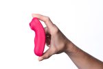 Remi 15-Function Rechargeable Remote Control Suction Panty Vibe - Red - Image 5